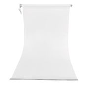 Stüdyo Teknik Beyaz 190x400 cm Sonsuz Fon Perdesi Seti
