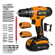 Sturdy 52V8AH P-R-X 27PRÇ Japon Technology Darbeli Metal Şanzuman Şarjlı Çift Akülü Uç Setli Matkap
