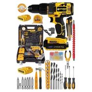 Sturdy 56V8AH O-W-Z Series Metal Şanzuman Şarjlı Çift Akülü Matkap 99 Parça Uç Setli