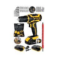 Sturdy Power Tools 58 Volt 6,0 Amper Darbeli Metal Şanzuman Şarjlı 24 Parça Vidalama Matkap