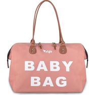 Stylo Pudra Pembe Baby Bag Anne Bebek Bakım Çantası