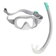 Subea Gri - 100 - XS Çocuk Şnorkelle Dalış Seti