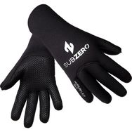 Subzero Deep Black Siyah 3 mm Dalış Eldiveni