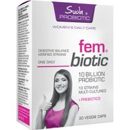 Suda Probiotic Fem Biotic Prebiotic 30 Kapsül