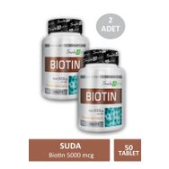 Suda Vitamin Biotin 5000 mcg 2x50 Tablet