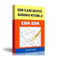Sudoku Çok İleri Seviye Bulmaca Kitabı-2 Enine Boyuna Eğitim