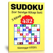 Sudoku Zor Seviye Kitap Seti 3 Kitap Enine Boyuna Eğitim