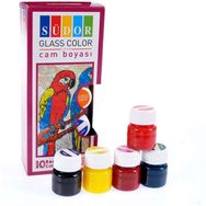 Südor 15 ml 10 Renk Cam Boyası Seti