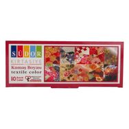 Südor 25 ml 10 Renk Kumaş Boyası Seti