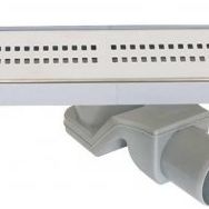 Sukar 1154-1006050-01 Line 4E 60 cm Cube Izgaralı Krom Duş Kanalı