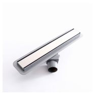 Sukar 1154-2356022-01 Line 4S 60 cm Plain Izgaralı Krom Duş Kanalı
