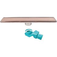 Sukar 1156-1036000-51 Line 6 60 cm Bronz Plain Izgaralı Duş Kanalı