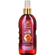 Sun Brown Spf 15 200 ml Güneş Yağı