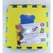 Sun Ta Toys Eva Hayvanlar 10 Parça Puzzle Oyun Matı