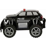 Suncon 1:18 Uzaktan Kumandalı Jumbo Wheels Jeep USB Şarjlı Işıklı Polis Arabası