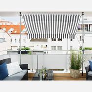 Sunfun Gri-Beyaz 250x130 cm Teleskopik Tente