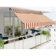 Sunfun Turuncu-Beyaz 250x150 cm Teleskopik Tente
