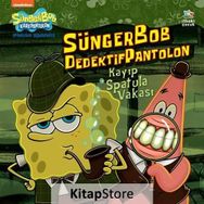 SÜNGERBOB DEDEKTIF PANTOLON KAYIP SPATULA VAKASI - 50 ADET ÇIKARTMA - KOLEKTIF