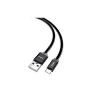 Sunix SC09 Soft Type-c 3A Siyah Çıkışlı Data Ve Şarj Kablosu
