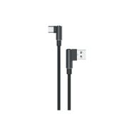 Sunix SC24 3 m Type-c 2A Siyah Çıkışlı Data Ve Şarj Kablosu