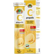 Sunlife Vitamin C Propolis Çinko 1000 mg 20 Efervesan Tablet