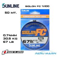 Sunline Siglon %100 Florokarbon 0.74 mm 50 mt Misina