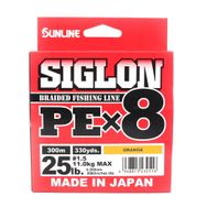 Sunline Siglon Braid Pe X8 İp Turuncu 0.270 mm 18.5 Kg 150 mm Olta Misinası