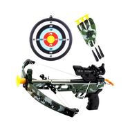 Sunman 1035881 Sadak Hedefli 4 Oklu Crossbow Askeri Set