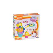 Sunman 200 gr Crafy Buzzy Muzzy Dondurma Oyun Hamuru Seti