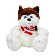 Sunman 30 cm Oturan Husky Atkılı Köpek