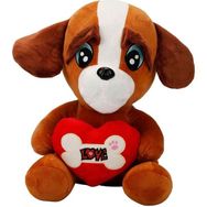 Sunman 31834 Kalpli Köpek 30 cm Peluş Oyuncak