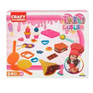Sunman 3493 Crafy Tatlı Düşler 200 GR 22 Parça Oyun Hamuru Seti