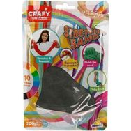 Sunman 3607 Crafy Streç Siyah 200 gr Oyun Hamuru