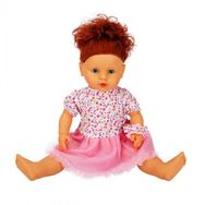 Sunman 60 cm Lila Sesli Saçlı Et Bebek