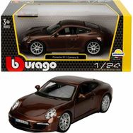 Sunman Bburago Siyah SYH 1:24 Porsche 911 Carrera S Model Araba