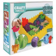 Sunman Crafy Güneşli Kumsal 1000 gr Renkli 13 Parça Oyun Kumu