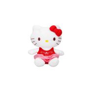 Sunman Hello Kitty Kırmızı Fiyonklu 36 cm Peluş Oyuncak