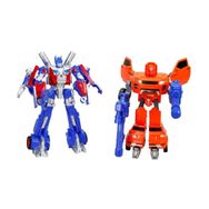 Sunman Işıklı 2'li Power Robot Transformer Dönüşen Araçlar