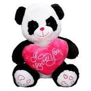 Sunman JNH1027 50 cm Panda Oturan Kalpli Peluş Ayı