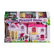 Sunman My Pleasant Home Sesli ve Işıklı Aksesuarlı Oyuncak Ev Seti