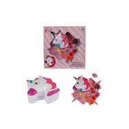 Sunman Unicorn Şekilli 3 Katlı Makyaj Güzellik Seti