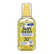 SunOzon Transparan SPF30 Hassas Cilt 200 ml Güneş Koruyucu Sprey