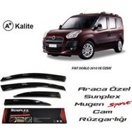 Sunplex Fiat Doblo 2 Mugen Tip 2010 Cam Rüzgarlığı