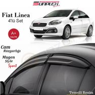 Sunplex Fiat Linea Mugen Model Ön Arka Set Cam Rüzgarlığı