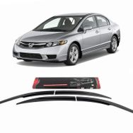 Sunplex Honda Civic 2007-2011 Cam Rüzgarlığı