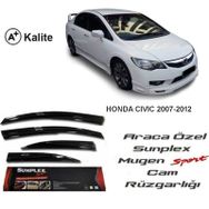 Sunplex Honda Civic Fd6 Mugen Tip 2007-2012 Cam Rüzgarlığı