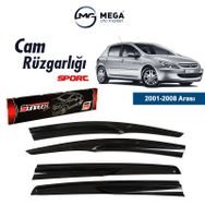 Sunplex Peugeot 307 Mugen Tip Cam Rüzgarlığı