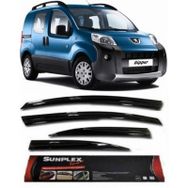 Sunplex Peugeot Bipper Sport Style Cam Rüzgarlığı