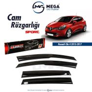 Sunplex Renault Clio 4 2013-2018 Mugen Tip Cam Rüzgarlığı