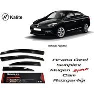 Sunplex Renault Fluence Mugen Tip Cam Rüzgarlığı